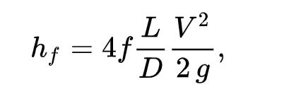 fanning equation