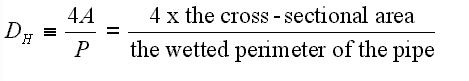 hydraulic diameter