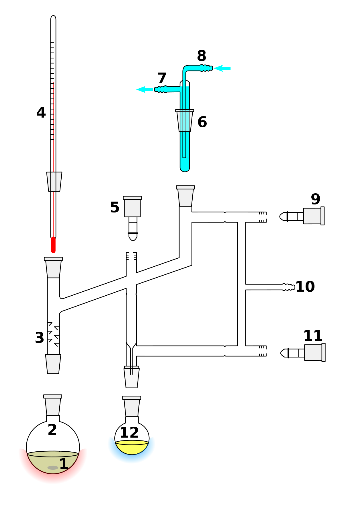 Air Sensitive Vacuum Distillation